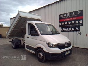 MAN TGE 5.180 BENNE SIMPLE CABINE BLANC GA-751-TX