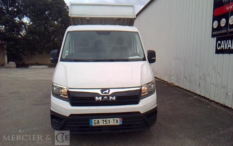 MAN TGE 5.180 BENNE SIMPLE CABINE BLANC GA-751-TX