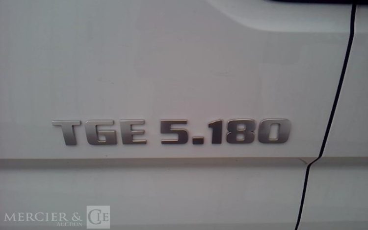 MAN TGE 5.180 BENNE SIMPLE CABINE BLANC GA-751-TX