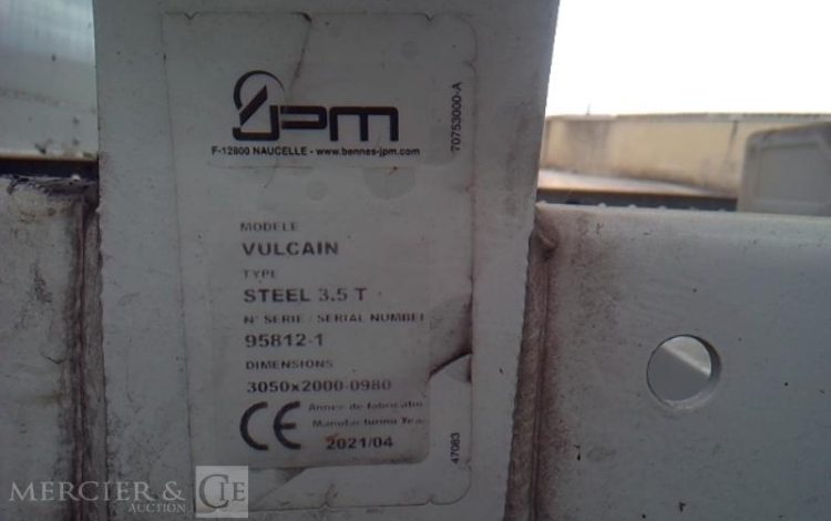 MERCEDES SPRINTER 519 CDI BENNE SIMPLE CABINE COFFRE BLANC GC-325-FG