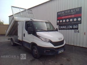 IVECO DAILY 35-160 BENNE SIMPLE CABINE COFFRE BLANC GG-784-VF