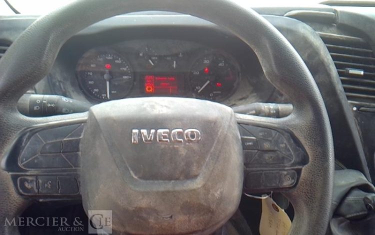 IVECO DAILY 35-160 BENNE SIMPLE CABINE COFFRE BLANC GG-784-VF