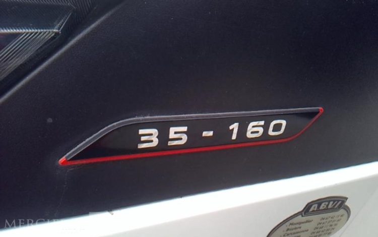 IVECO DAILY 35-160 BENNE SIMPLE CABINE COFFRE BLANC GG-784-VF