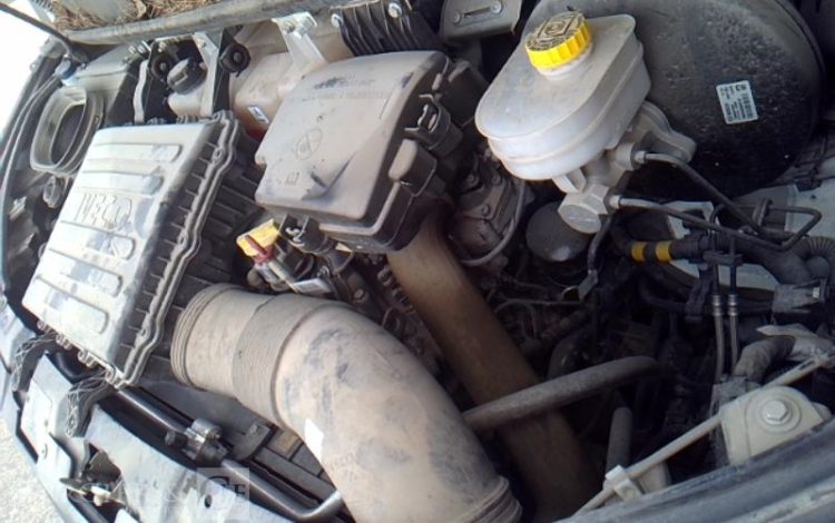 IVECO DAILY 35-160 BENNE SIMPLE CABINE COFFRE BLANC GG-784-VF