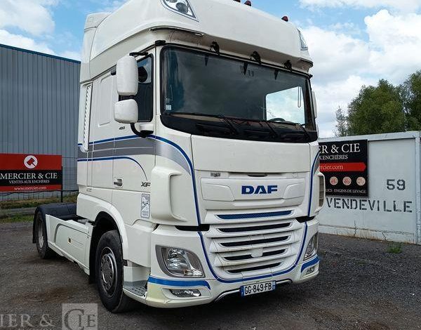 DAF XF 480 FT – 4X2 – SPACE CABINE  – 459764 KMS – ANNEE 2022 BLANC GG-849-FB