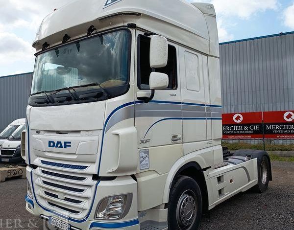 DAF XF 480 FT – 4X2 – SPACE CABINE  – 459764 KMS – ANNEE 2022 BLANC GG-849-FB