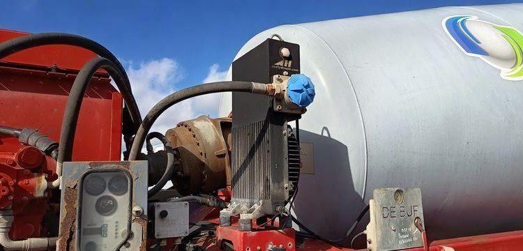 DEBUF SEMI BETONNIERE 12M3 – BM12-36-2 – 2 ESSIEUX – PTAC 36 TONNES – ANNEE 2012  GK-847-FJ