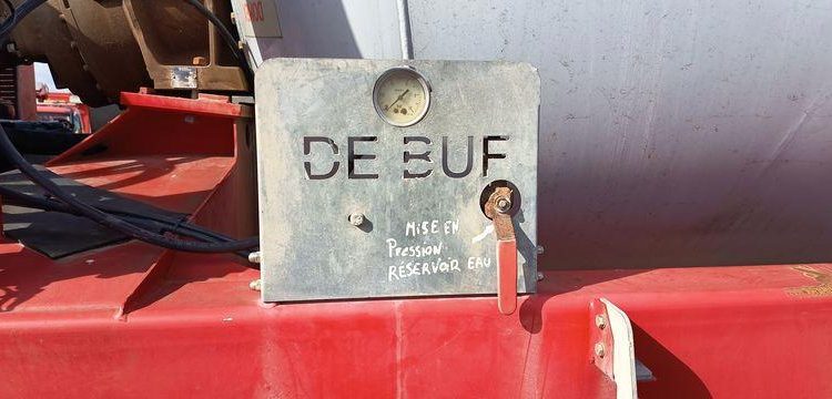 DEBUF SEMI BETONNIERE 12M3 – BM12-36-2 – 2 ESSIEUX – PTAC 36 TONNES – ANNEE 2012  GK-847-FJ