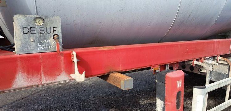 DEBUF SEMI BETONNIERE 12M3 – BM12-36-2 – 2 ESSIEUX – PTAC 36 TONNES – ANNEE 2012  GK-847-FJ