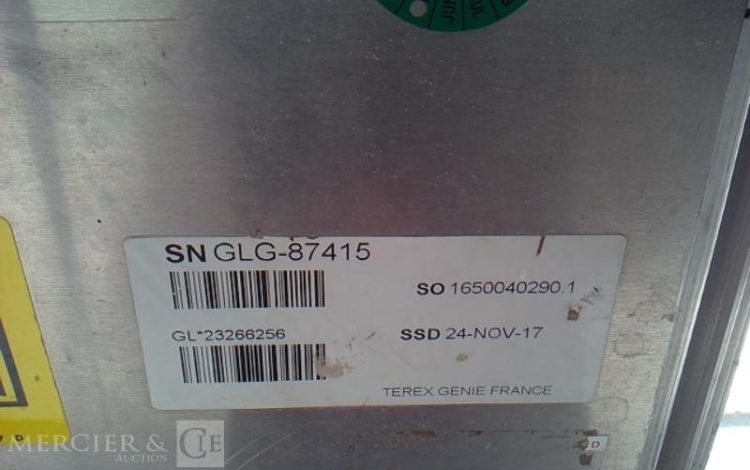 LEVE MATERIAU VERT 3,10M 180KG  LEV010779