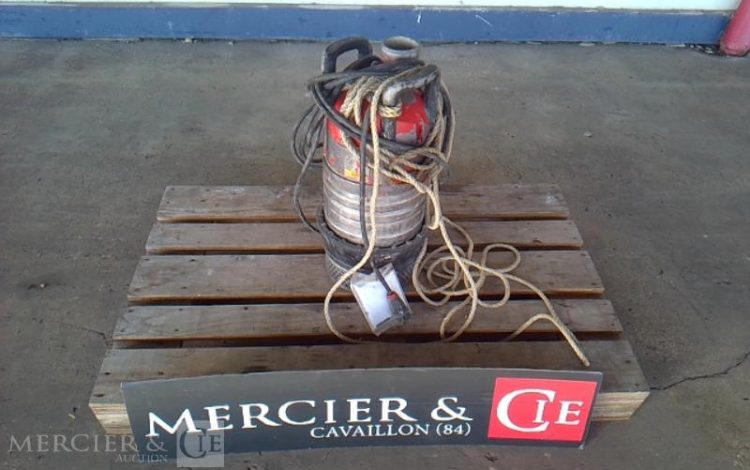 GENERIQUE POMPE 50M3/H 230V IMMERGEE ALU MIN010788