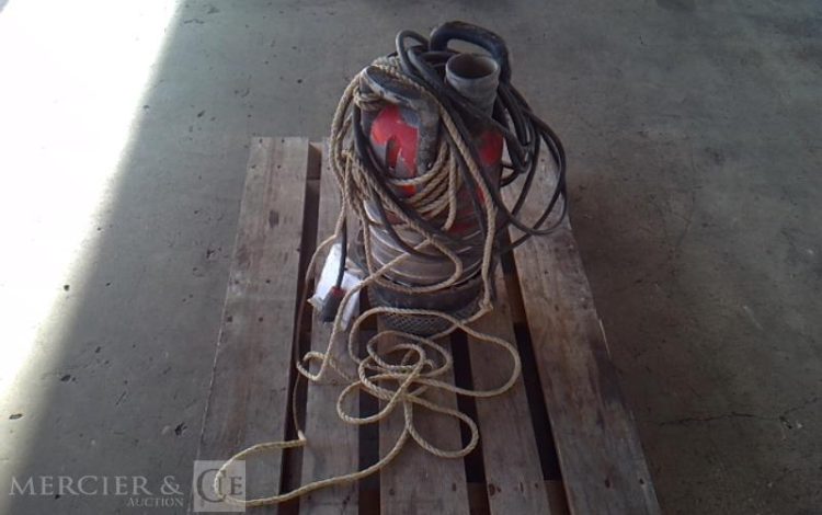 GENERIQUE POMPE 50M3/H 230V IMMERGEE ALU MIN010788