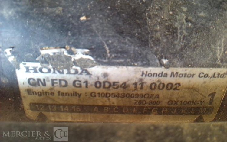 GENERIQUE PILONNEUSE 72KG PN3 ESSENCE 239H GRIS PIL750949