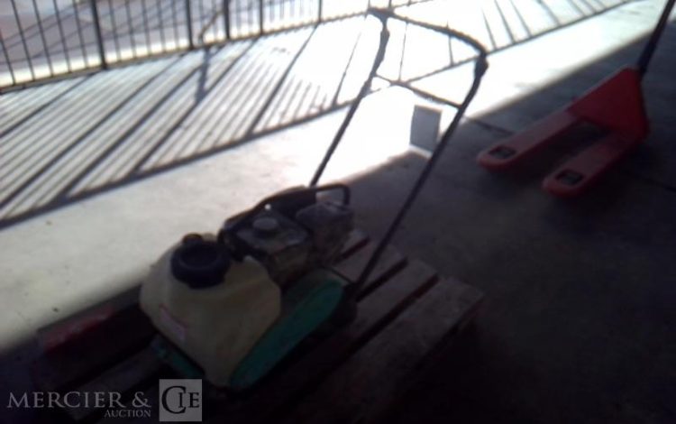 GENERIQUE PLAQUE VIBRANTE 70KG PQ1 ESS. VERT PLA750938