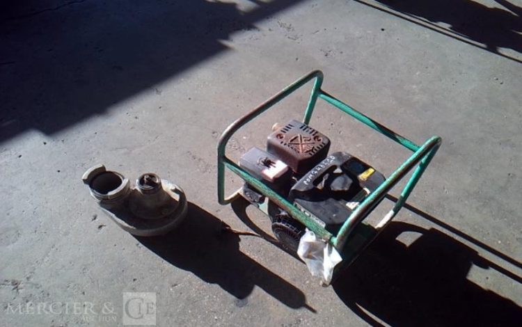 GENERIQUE POMPE 72M3/H ESSENCE SURFACE VERT POM748510