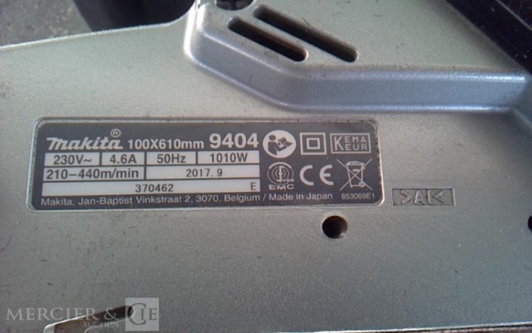 GENERIQUE PONCEUSE A BANDE VERT PON011051