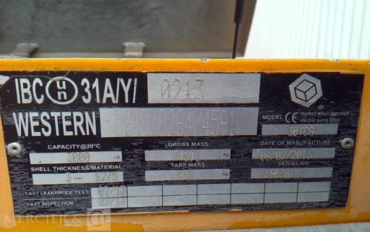 CUVE FUEL DISTRI  TAN010064