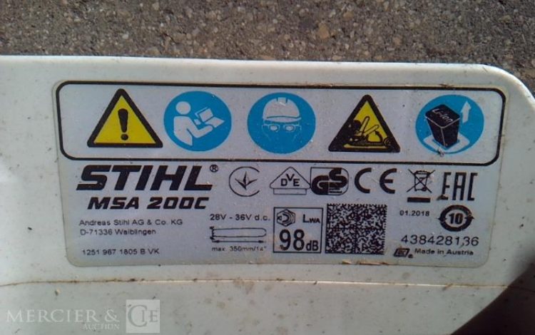 GENERIQUE TRONCONNEUSE BATTERIE 35CM ORA TRO010057