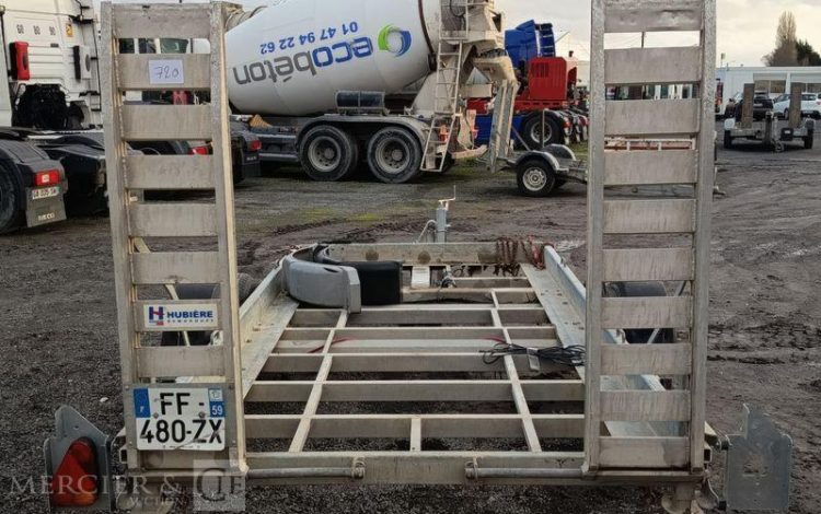 HUBIERE REMORQUE PORTE ENGIN 3T5  FF-480-ZX