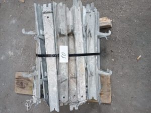 Autre Lot de 50 potelets de garde-corps Layer en acier galvanisé, destinés à la sécuri  10