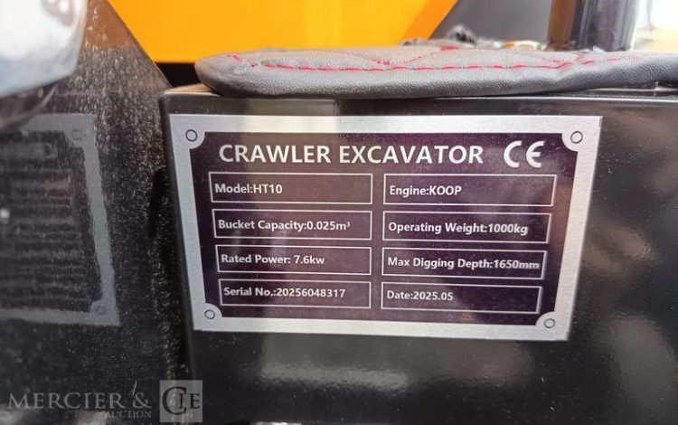 HIGHTOP MICROPELLE HT10 SUR CHENILLES DIESEL 1T – ANNEE 2025 – MATERIEL NEUF  1282HT10