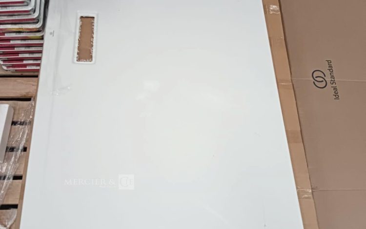 Autre Lot de 2  bac à douche de 160cm x 80cm Ultra Flat NEW SHT , white , marque Ideal  133