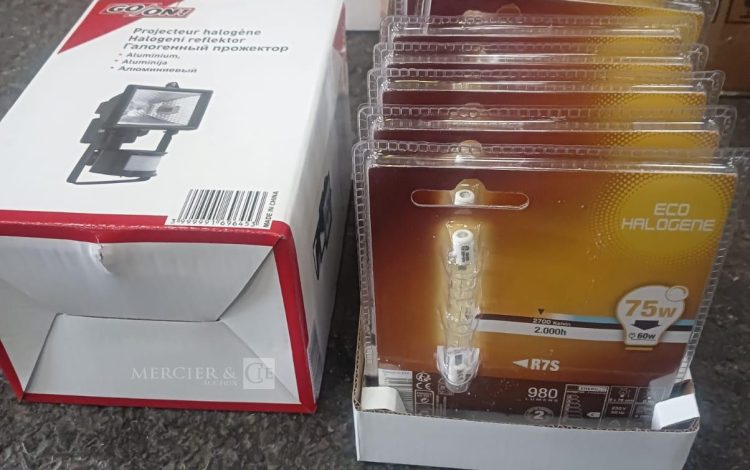 Autre Lot de 24 pièces comprenant des projecteurs halogènes GO/ON! en boîtes dorigine  143