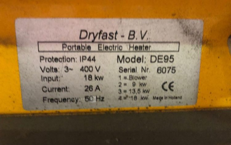 DRYFAST DE95  C18010578