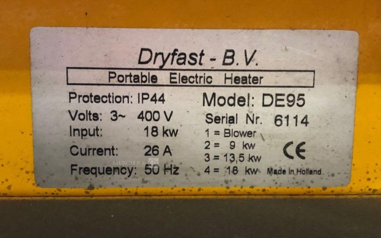 DRYFAST DE95  C18010661