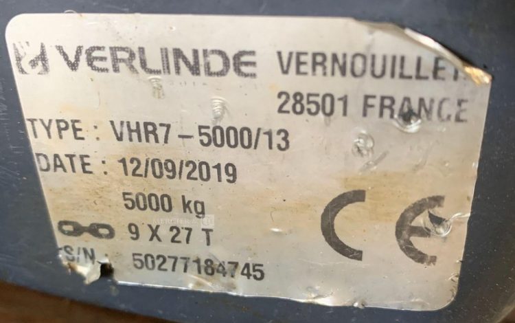 VERLINDE VHR7-5000/13  PAL010067