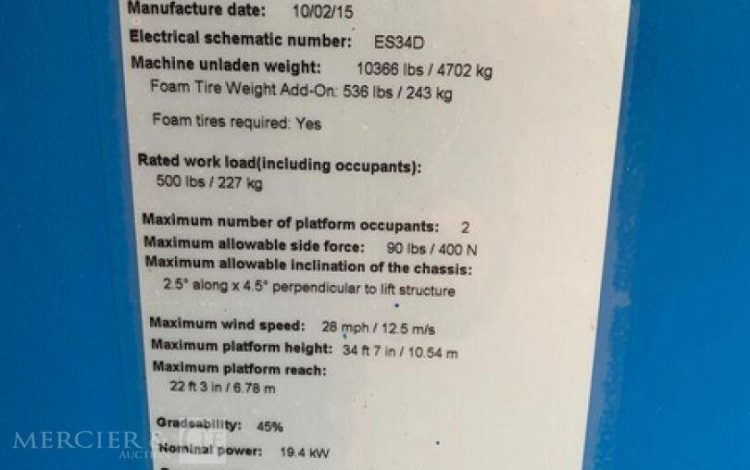 GENIE Z-34/22  A12DVGQ090