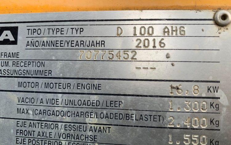 AUSA D100AHG  GYR010086