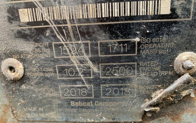 BOBCAT E17  PEL010297