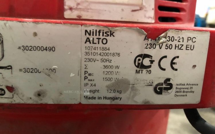 NILFISK ALTO – ATTIX 30-21  449MAM10
