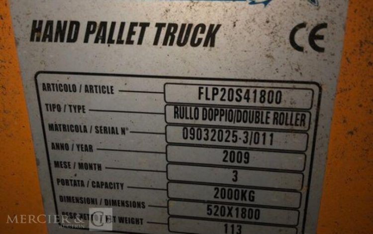 FALCONLIFT FLP20S41800  446MAM10