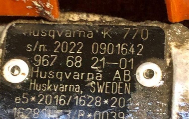 HUSQVARNA K770  393MAM10
