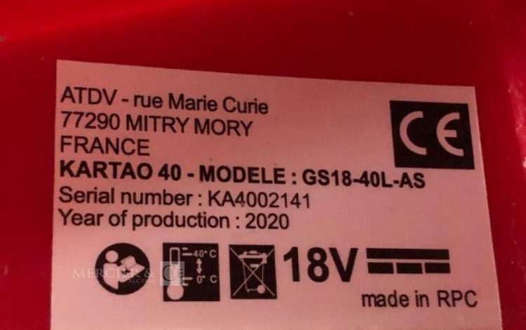 ATDV KARTAO 40 / GS18-40L-AS  385MAM10