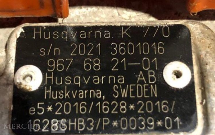 HUSQVARNA K770  360MAM10