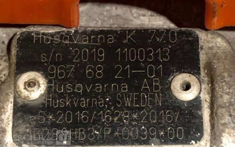 HUSQVARNA K770  360MAM10
