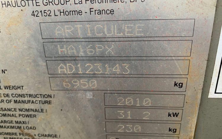 HAULOTTE HA16PX  49411924