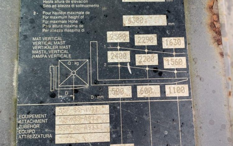 MANITOU MSI25 / 2-E3  K549B001