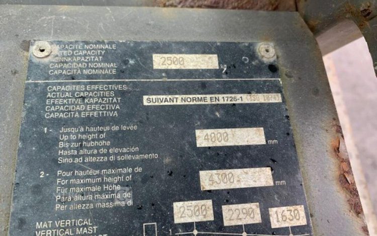 MANITOU MSI25 / 2-E3  K549B001