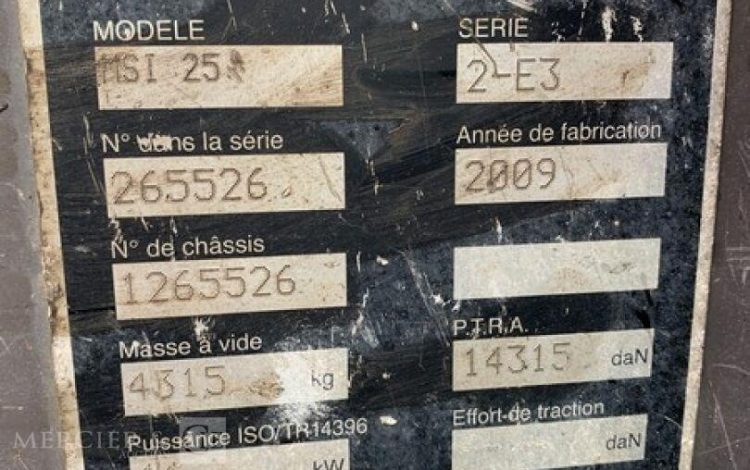 MANITOU MSI25 / 2-E3  K549B001