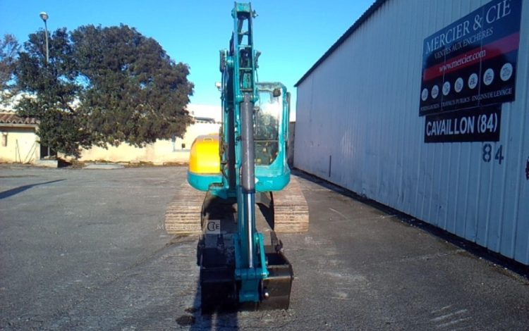 KUBOTA MINI PELLE KX161-3SZ 6T 3444H AN2012 VERT 81996