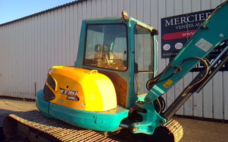 KUBOTA MINI PELLE KX161-3SZ 6T 3444H AN2012 VERT 81996