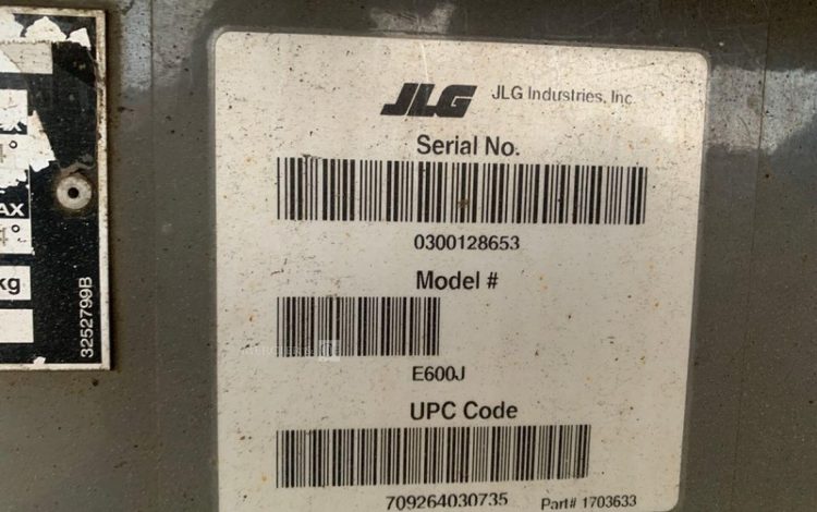 JLG E600J  49460013