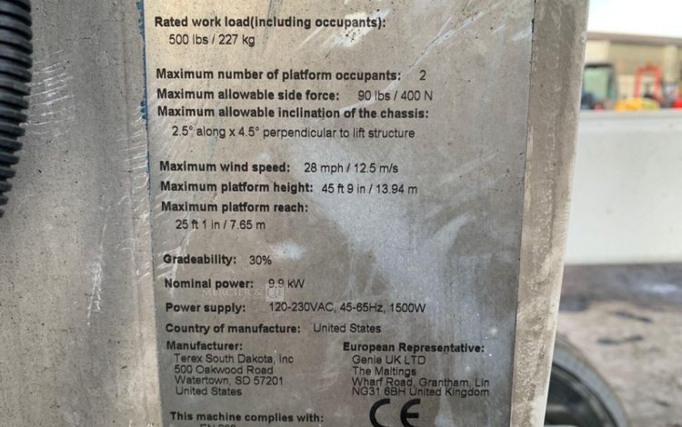 GENIE Z-45/25J  A16BGT065