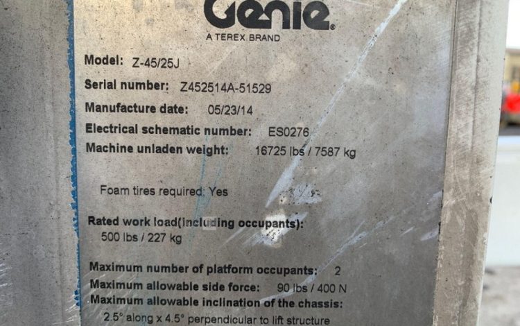 GENIE Z-45/25J  A16BGT065