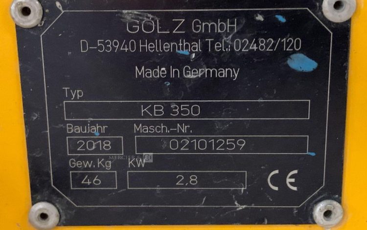 GOLZ KB350  FOR010163