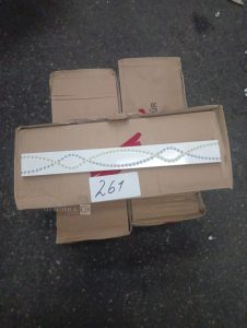 Autre Lot de 100 bordures de 40×4,5cm , couleur Chicago Point Negro Green  262